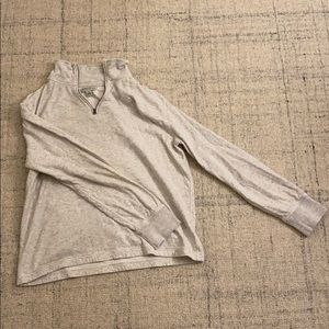 J Crew Double-knit Half-zip Pullover - Medium